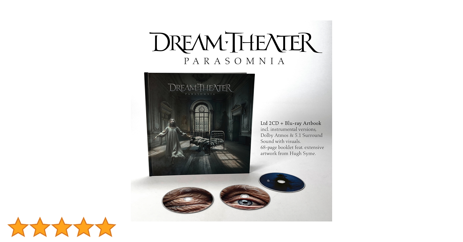 【未開封・限定盤Box】Dream Theater / Parasomnia Dream Theater - Parasomnia (Ltd. Deluxe Box Set)